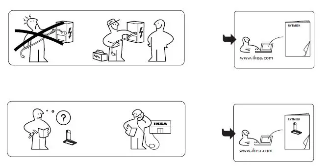 IKEA 103.923.28 Rhythmic Wall Mounted Extractor Hood Stainless Steel fig-2