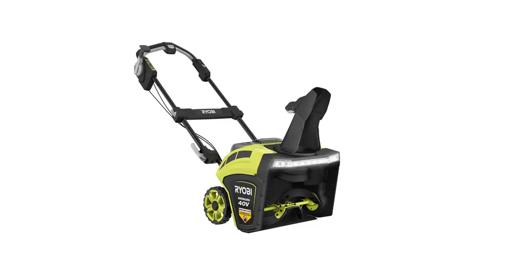 Ryobi Ry40809 40 Volt Brushless Snow Blower User Manual