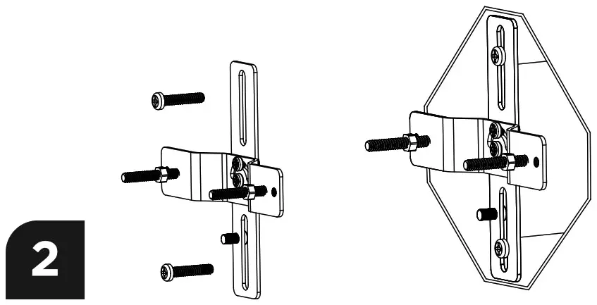 KUNA KA CP02 BK 01 Camera Porch Light - INSTALLATION 2