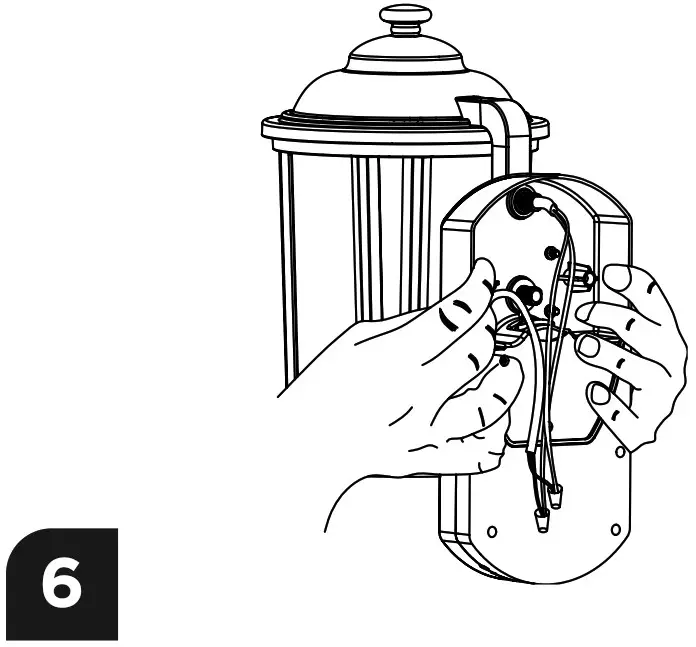 KUNA KA CP02 BK 01 Camera Porch Light - INSTALLATION 6