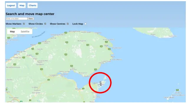 Blue Ocean Gear Farallon Smart Buoy System - display