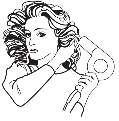 CONAIR 190 Style and Shine Natural Crystal Collection - WAVES