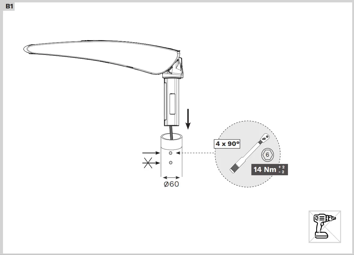 Schreder GEN2 Penetration Fixation Street Light - fig2