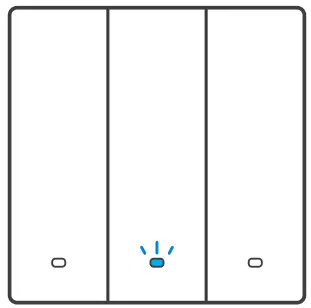 SONOFF M5 SwitchMan Smart Wall Switch - Power on