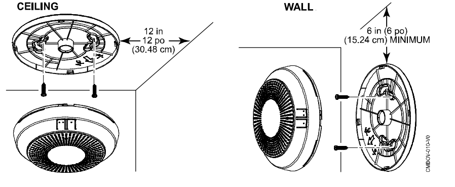 resideo 5800CMBOVC Combination Smoke Carbon Monoxide Detector-fig1
