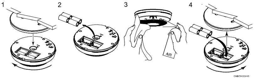 resideo 5800CMBOVC Combination Smoke Carbon Monoxide Detector-fig3