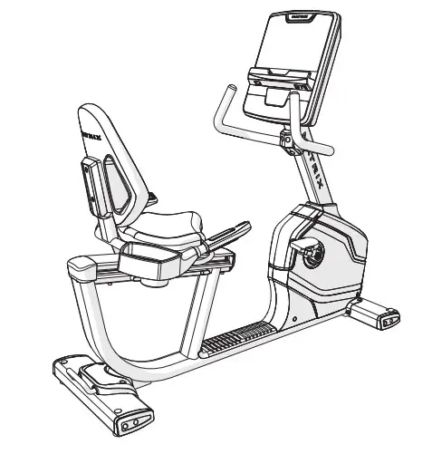 MATRIX R-ES LED Endurance LED Recumbent Bike - figure 2
