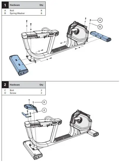 MATRIX R-ES LED Endurance LED Recumbent Bike - figure 4