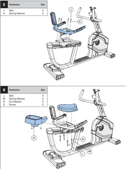 MATRIX R-ES LED Endurance LED Recumbent Bike - figure 6