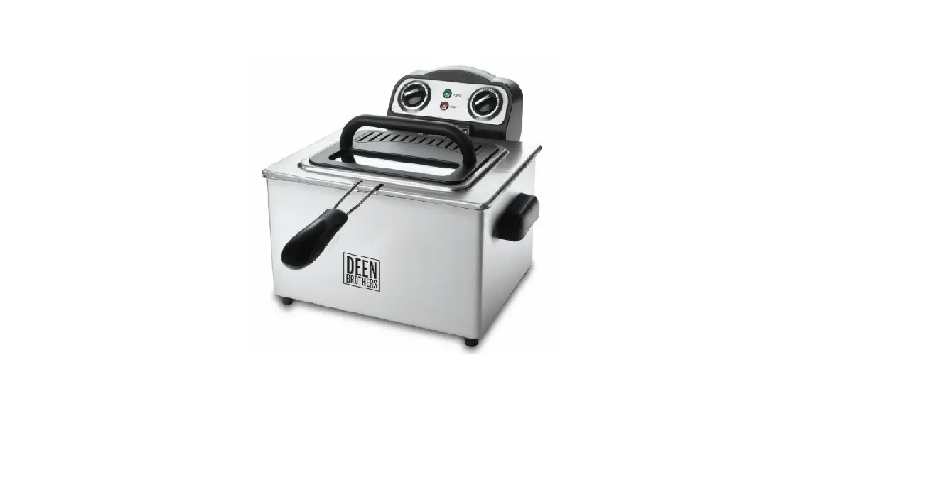 Deen Brothers Sh-st40d 4.2qt Deep Fryer Instruction Manual
