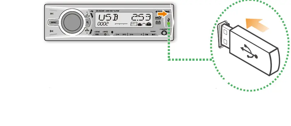 GRUNDIG GX-33 Media Player fig 8