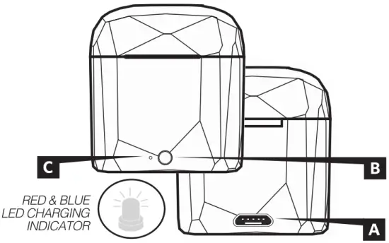 400 mAh Charging Case