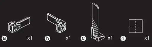 COOLER MASTER MP860 Gaming Mouse Pad - Package content