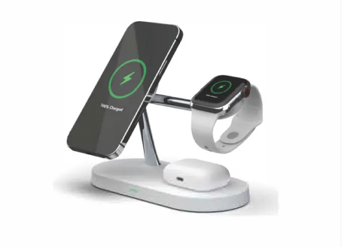 Timess T268 5-in-1 Fast Magnetic Wireless Charging Station User Manual