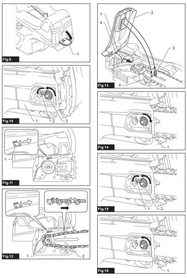 makita UC002G Cordless Chain Saw - fig 3