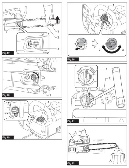 makita UC002G Cordless Chain Saw - fig 4