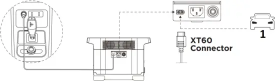 ECOFLOW EF-Delta - RECHARGE Example 2