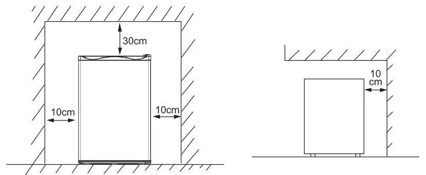 DOMO DO91131F Freezer - INSTALLATION