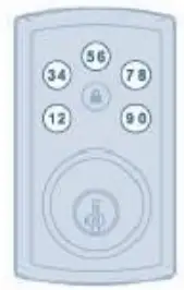 Trinity 888 ZW 15 SmartCode Electronic Deadbolt with Z Wave Technology - codes