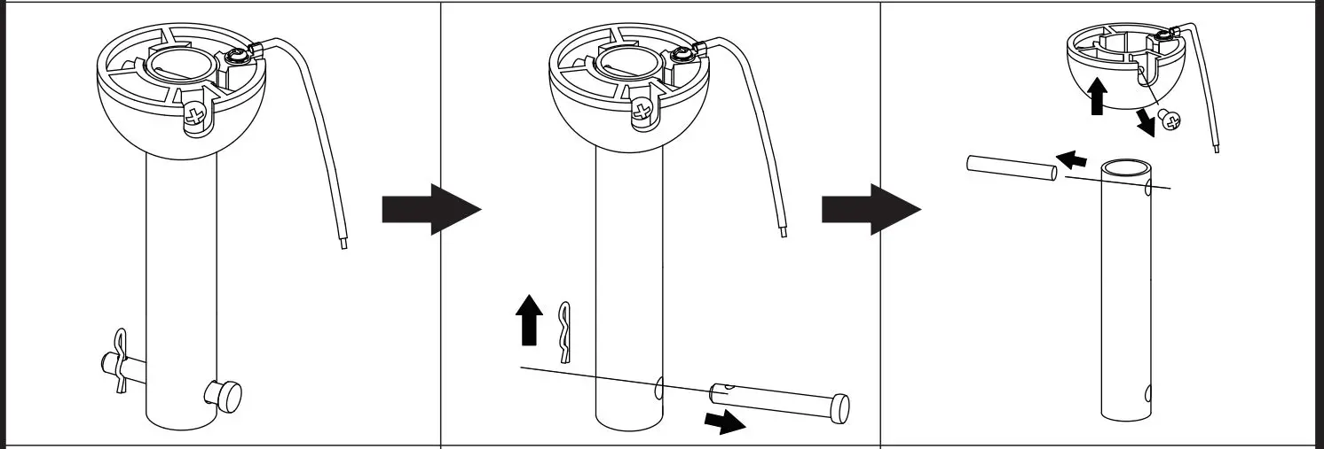 Parrot Uncle BBCPD1704C2 Ceiling Fan User Guide - Attaching the fan to the electrical box