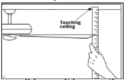 Parrot Uncle BBCPD1704C2 Ceiling Fan User Guide - Most fan wobbling problems are caused when blade levels are unequal