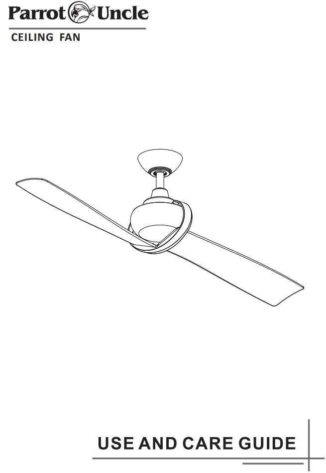 Parrot Uncle BBCPD1704C2 Ceiling Fan User Guide