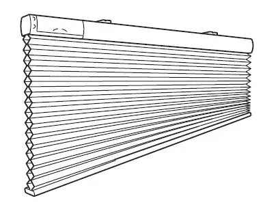 IKEA TREDANSEN Black-Out Cellular Blind Wireless Battery Connected-fig3