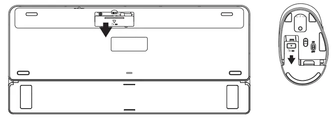 PHILIPS SPT6607B 600 Series Wireless Keyboard and Mouse Combo - figure 3