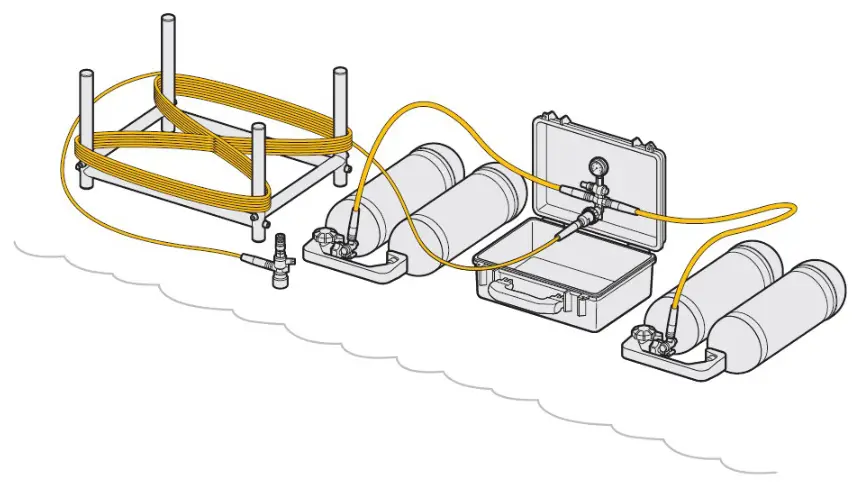INTERSPIRO Divator DP1 Dive Pressure Gauge