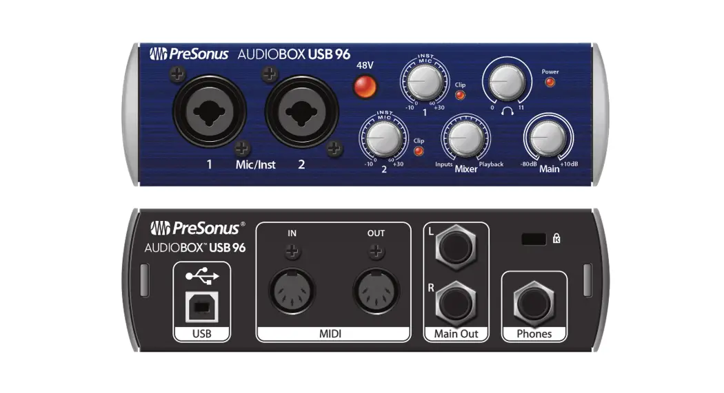 Presonus Audiobox Usb 96 Usb Audio Interface User Guide Presonus Audiobox Usb 96 Usb Audio Interface User Guide