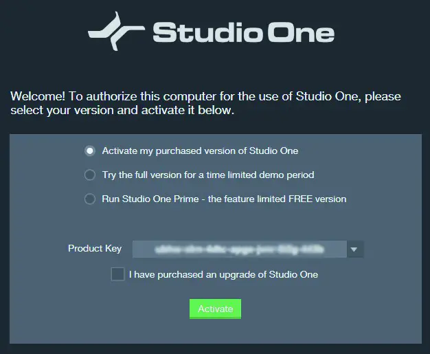 PreSonus AudioBox USB 96 USB Overview Click to ep 7 Authorize Studio One