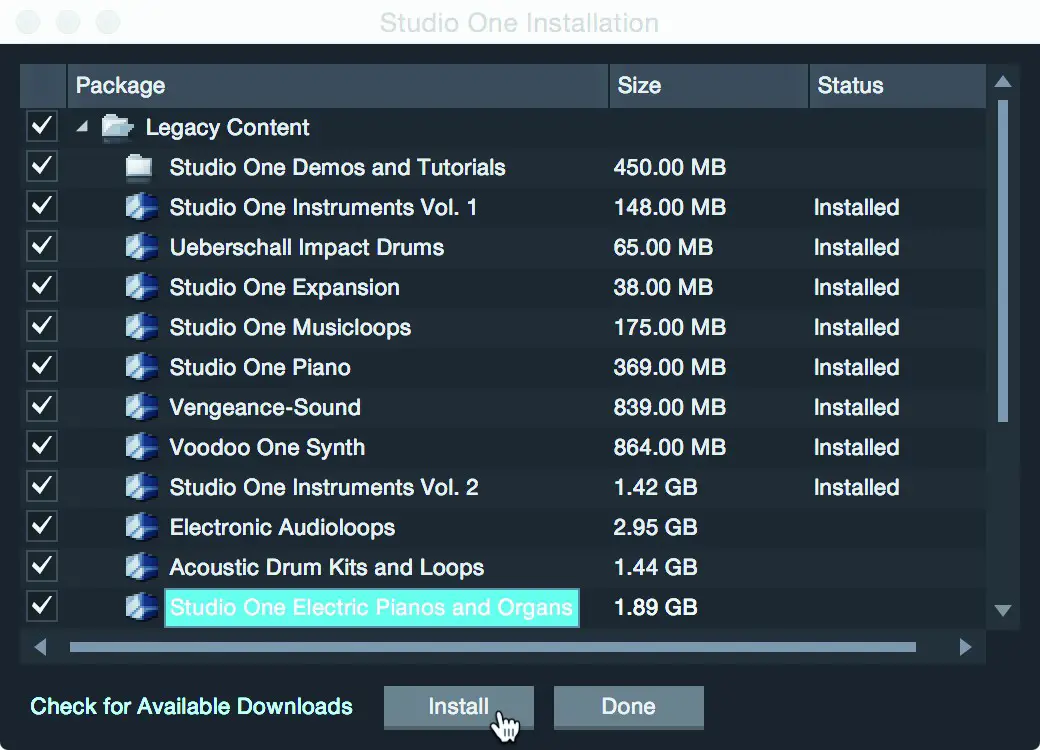 PreSonus AudioBox USB 96 USB r AudioBox tudio One Bundled Content
