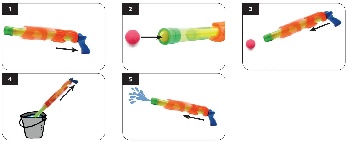 JAMARA 460312 Orange MC Fizz Fizzy Balls - fig