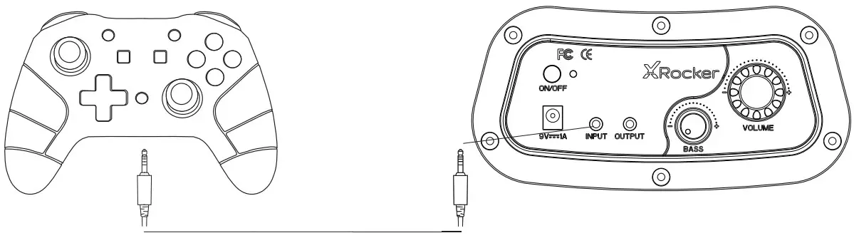XRocker XP21BT Gaming Chair - Fig