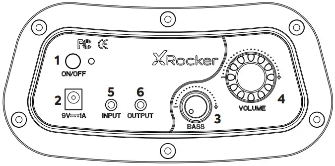 XRocker XP21BT Gaming Chair - Overview
