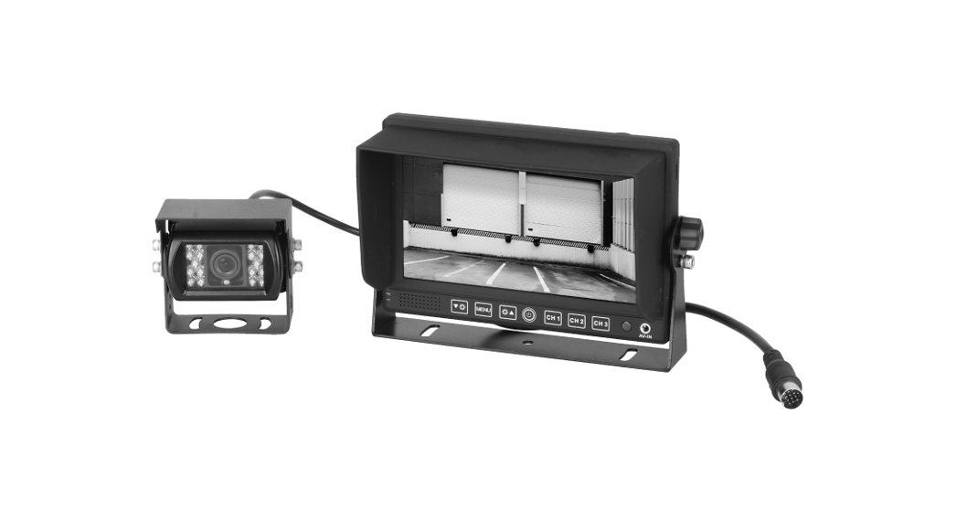 Iiio09oqm3742 Wired Reversing Camera With 7 Inch Lcd Instruction Manual