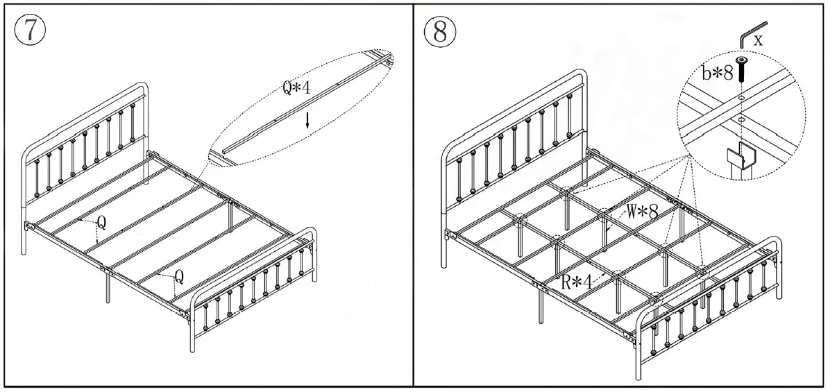 thdstatic-634G-Black-metal-queen-bed-vintage-style-fig-5