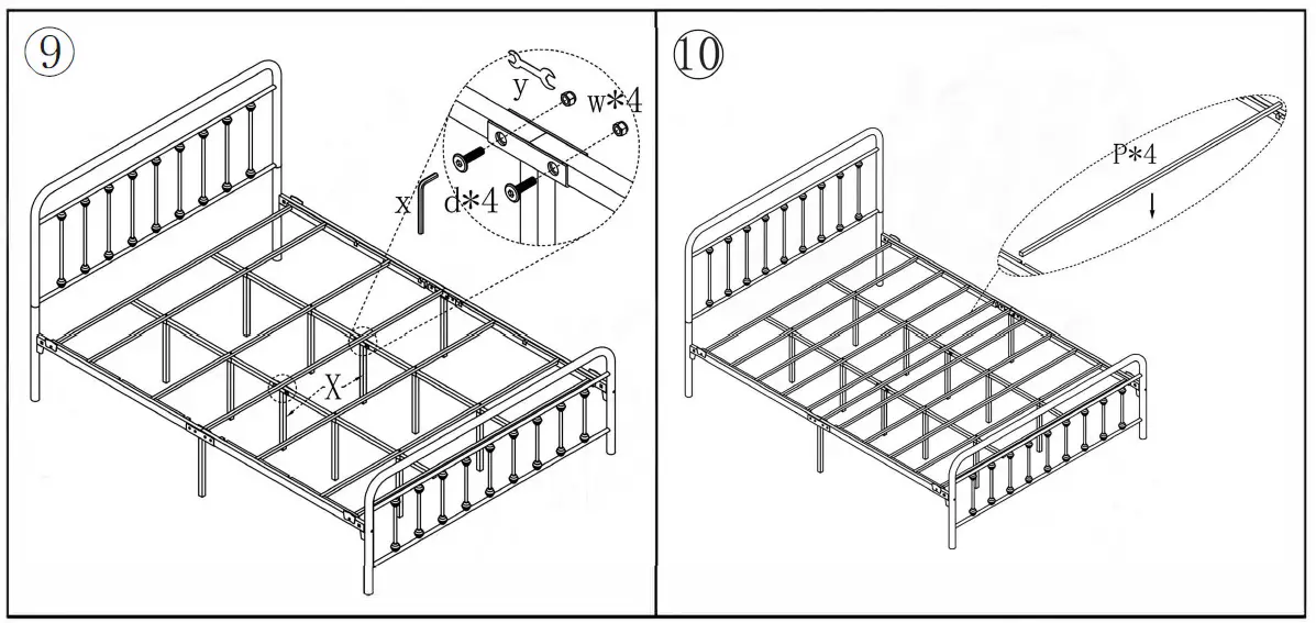 thdstatic-634G-Black-metal-queen-bed-vintage-style-fig-6
