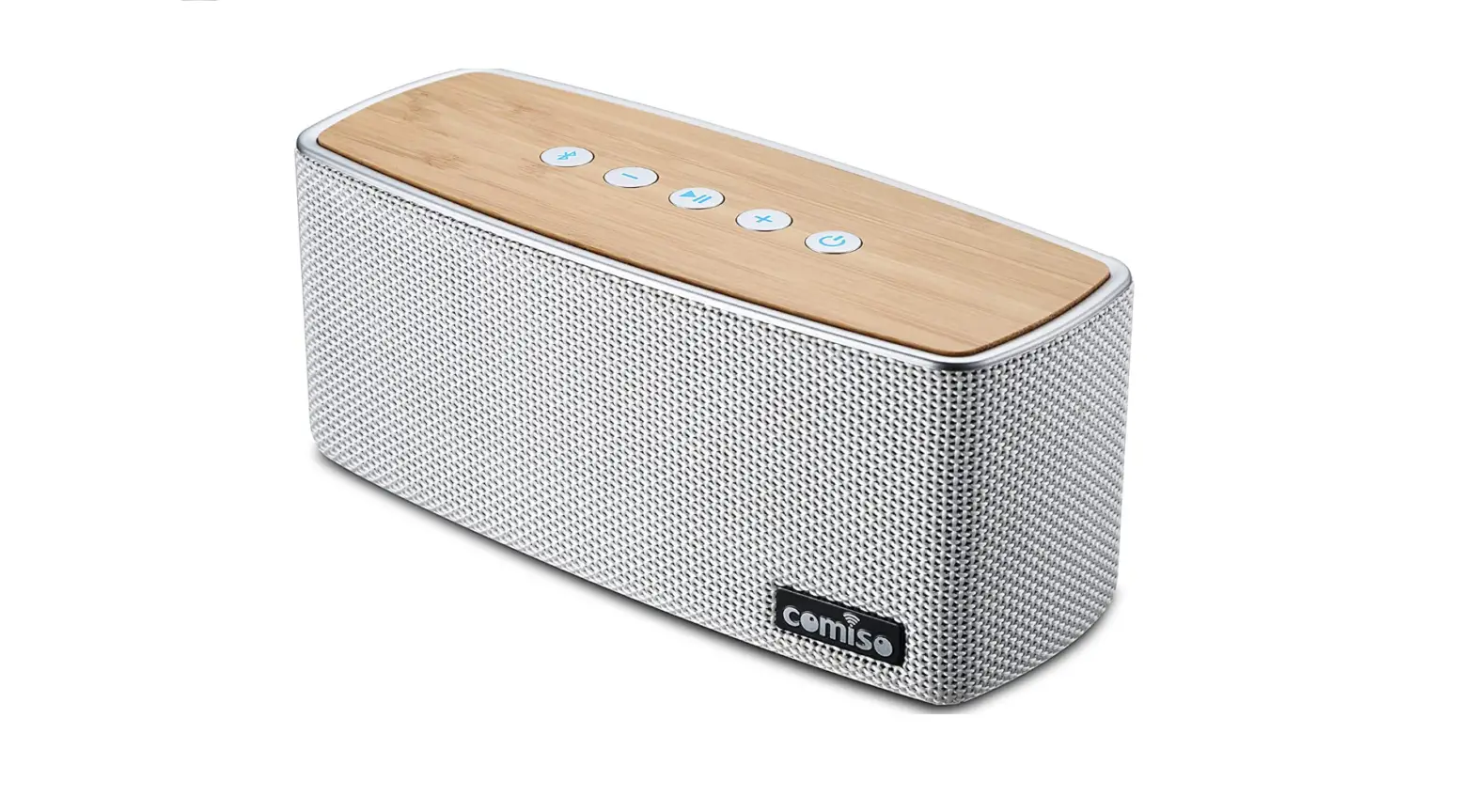 Comiso Bluetooth Speakers, 20w Loud Wood Home Audio Outdoor Portable Wireless Speaker-comlete Features/user Manual