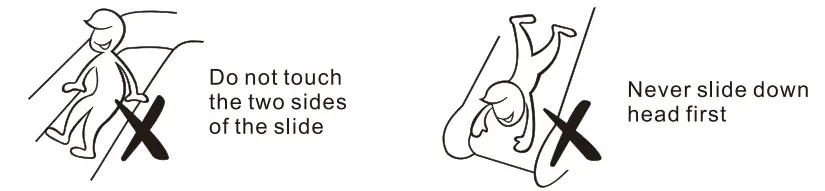 Costway NP10328 NP10315 Inflatable water slide-10