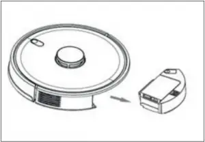 cecotec CONGA Robot Vacuum Fig. 28a