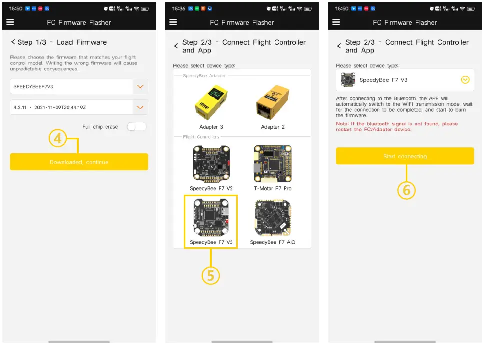 SpeedyBee-F7-V3-BL32-50A-30x30-Stack-Mini-Flight-Controller-fig-10
