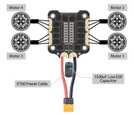 SpeedyBee-F7-V3-BL32-50A-30x30-Stack-Mini-Flight-Controller-fig-13