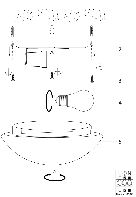 ansult 004674 Ceiling Lamp -Fig