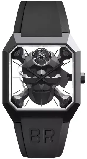 BELLROSS BR-01 cyber skull sapphire