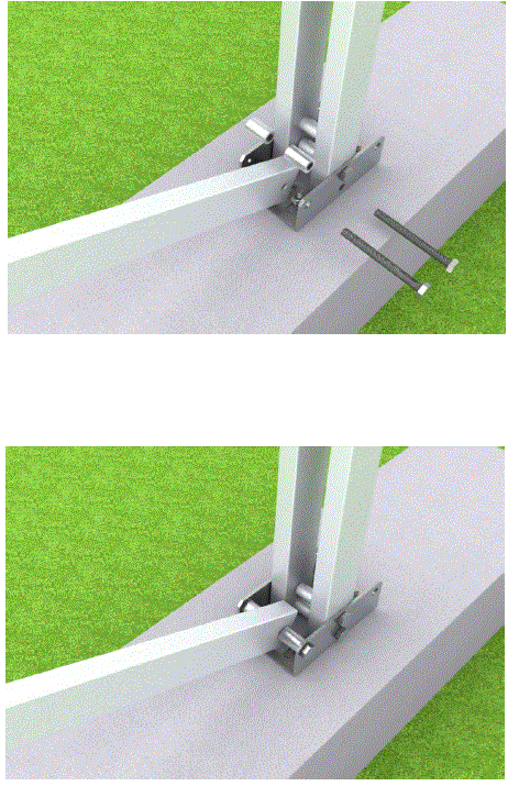 AIMS POWER PV6X120RACK 6 x 120 Watt Solar Panel Rack-12