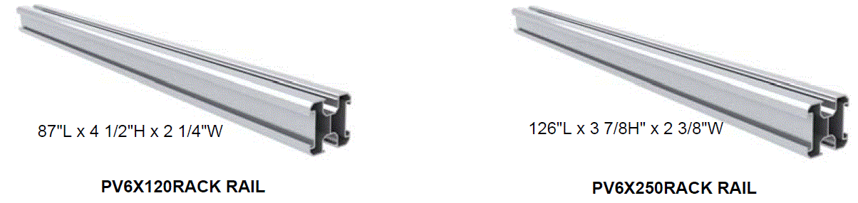 AIMS POWER PV6X120RACK 6 x 120 Watt Solar Panel Rack-5