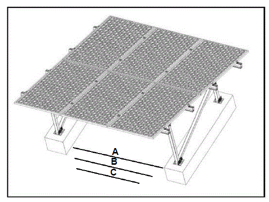 AIMS POWER PV6X120RACK 6 x 120 Watt Solar Panel Rack-9