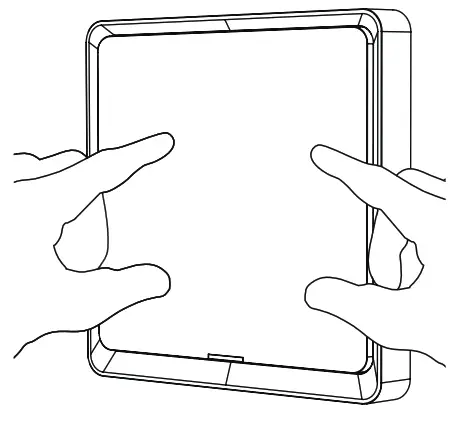 immax neo 07512L Tuya Smart Wi-Fi Smart Button Switch - Wallplate