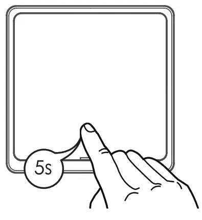 immax neo 07512L Tuya Smart Wi-Fi Smart Button Switch - power button